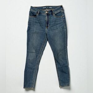 Old Navy Women's High Rise Super Skinny Blue Jeans